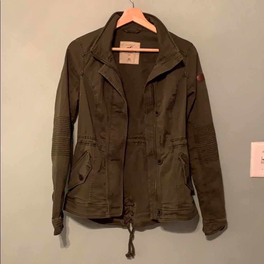 Hollister | Green Army Jacket